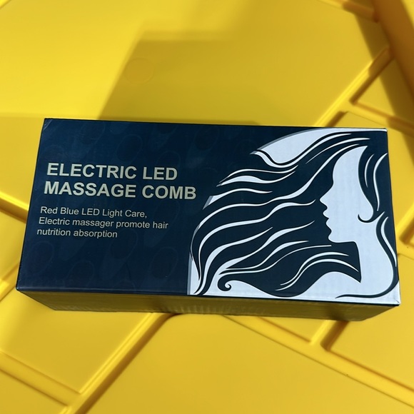 Electric LED Massage Comb NEW. Red, Blue Light care - Picture 2 of 2
